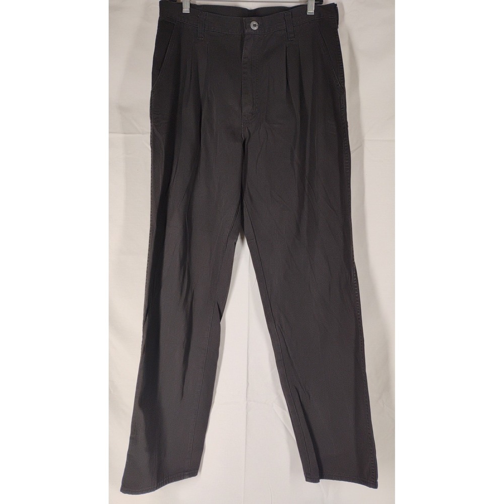 Vintage Wrangler 75BK Mens 34x34 (32x33) Black Pants